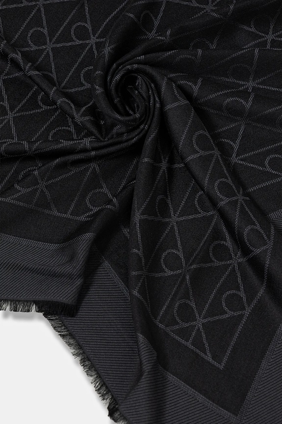 Šatka Calvin Klein LV04D8063G čierna NC25
