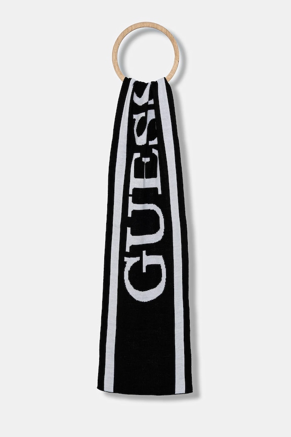 Šal Guess Jeans ostalo crna M5BZ40.Z1222