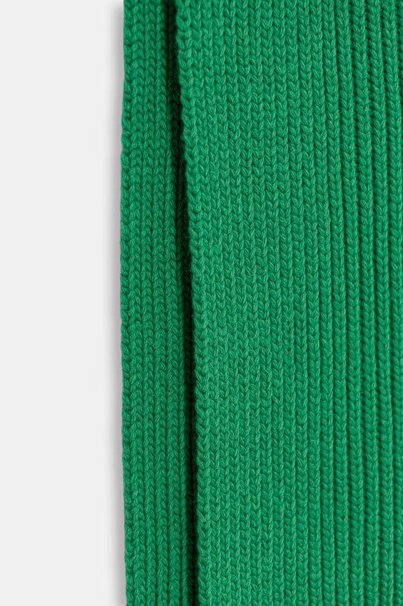 Šál s prímesou vlny United Colors of Benetton 12PAUU00X zelená AW25