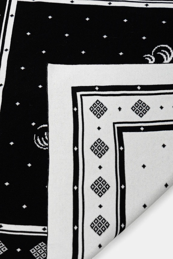 Памучен тънък шал Carhartt WIP 3 One 3 Bandana I035517.K02XX черен AW25