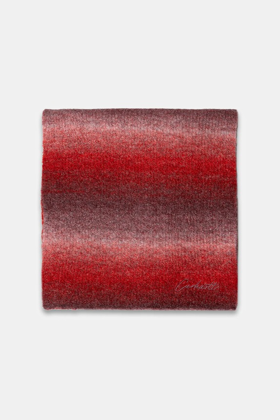 Kratki šal s primjesom vune Carhartt WIP Tony Scarf I035473.3DKXX crvena AW25