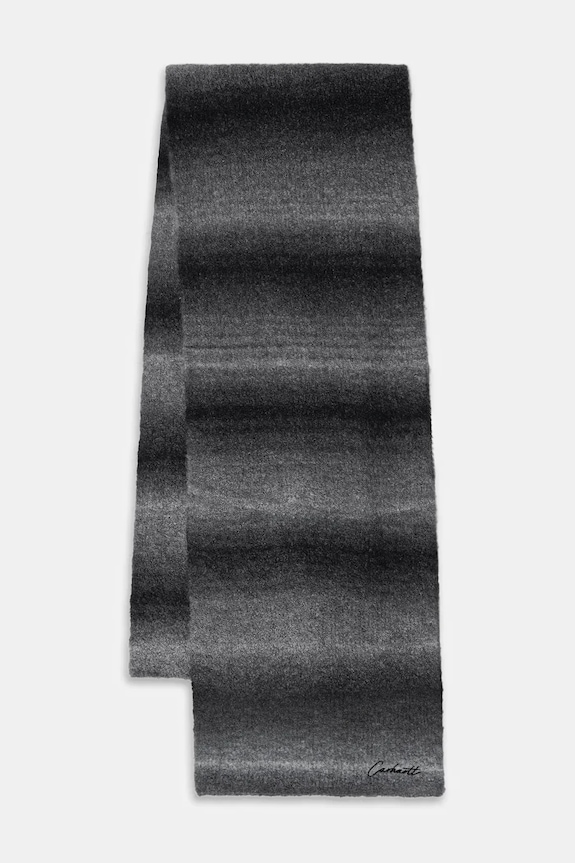Carhartt WIP eșarfă din amestec de lână Tony Scarf cu modele gri I035473.3DJXX