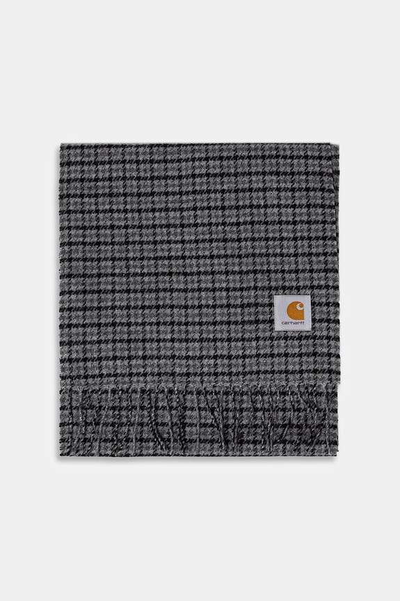 Шал с вълна Carhartt WIP Lowis Scarf I035472.35LXX сив AW25