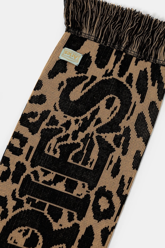 Aries sciarpa J'Adoro Aries Leopard AR9010604 beige AW25