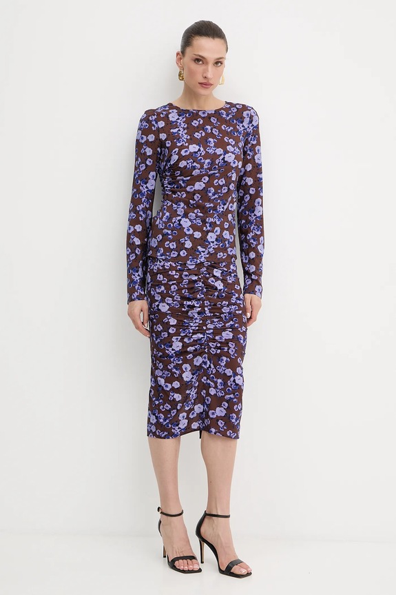 Sukně Patrizia Pepe 8G0493.A636 hnědá AW25