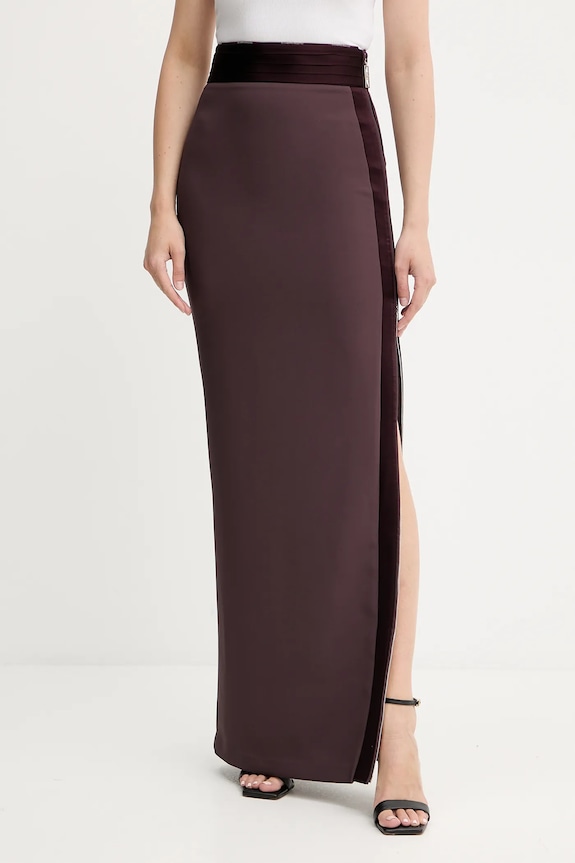 Спідниця Elisabetta Franchi casual бордо GO11156E2