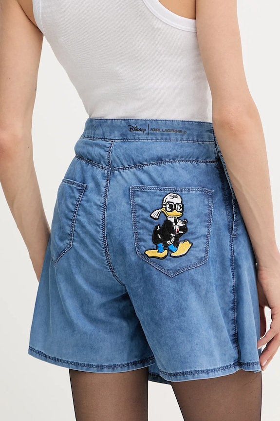 Îmbrăcăminte Karl Lagerfeld fustă și pantaloni denim KL X DISNEY A3W12002 albastru
