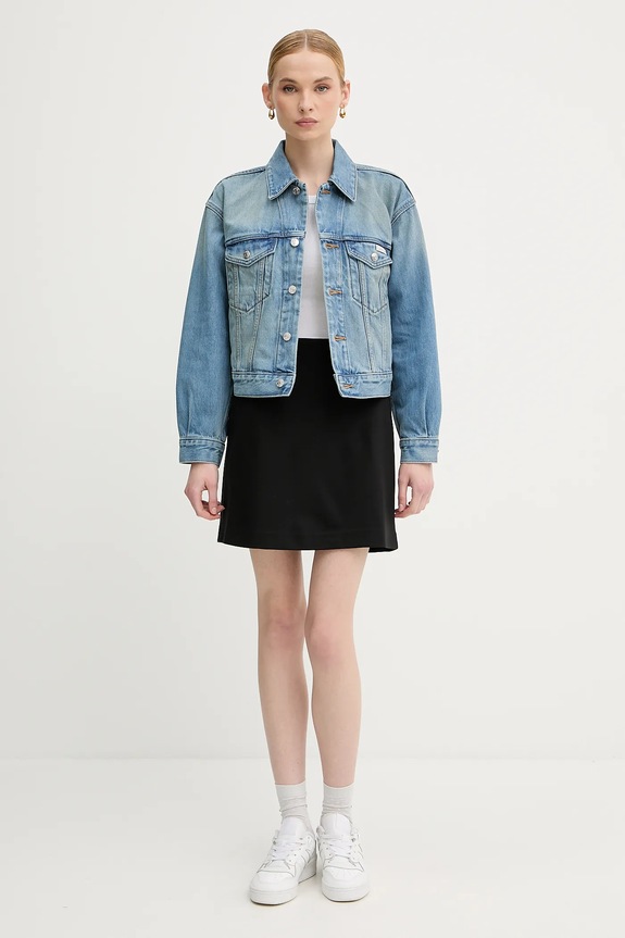 Calvin Klein Jeans szoknya LV044C424G fekete AW25