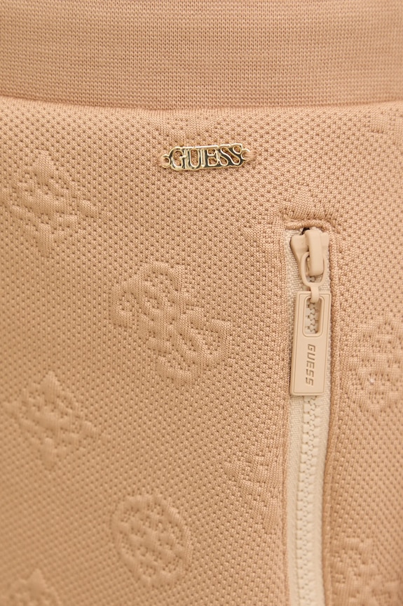 Guess spódnica PEONY beżowy V5YD03.KBSL2