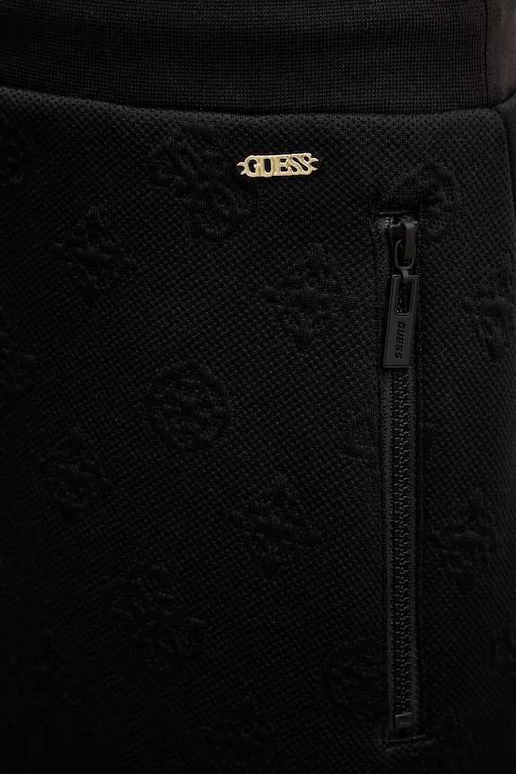 Guess szoknya PEONY fekete V5YD03.KBSL2