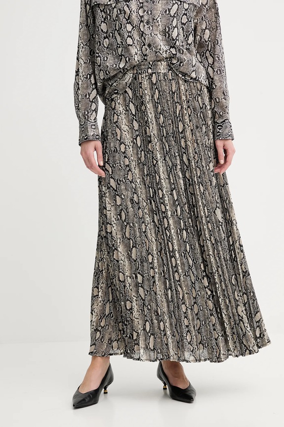 Φούστα MICHAEL Michael Kors εμπριμέ γκρί MT570J5ABE