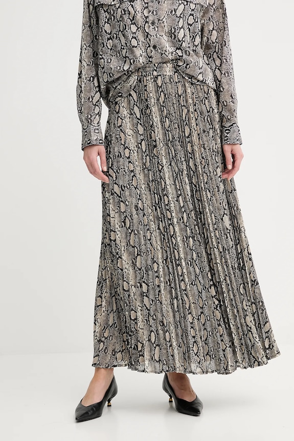 Φούστα MICHAEL Michael Kors εμπριμέ γκρί MT570J5ABE