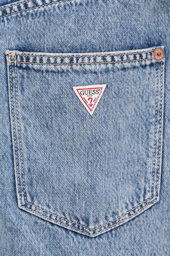 Guess spódnica jeansowa GAIA granatowy W5YD1C.D5QKB