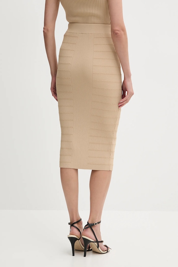 Odzież Guess spódnica EVANGELINE W5YD66.Z0130 beżowy
