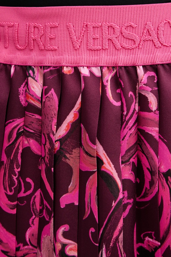 Φούστα Versace Jeans Couture μπορντό 79HAE8P0.NS723