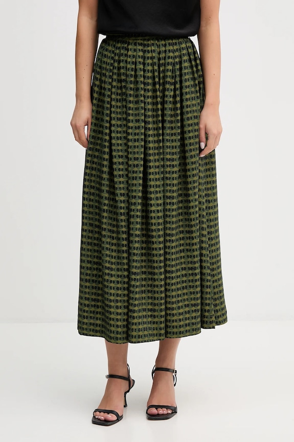 Sukně United Colors of Benetton midi zelená 4XVWD0056