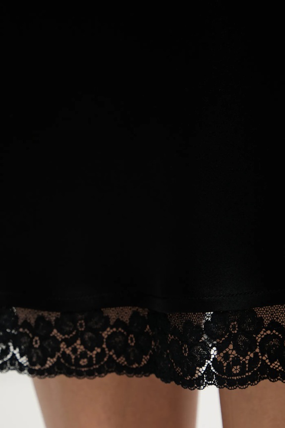 Victoria Beckham gonna nero 1325WSK006458A