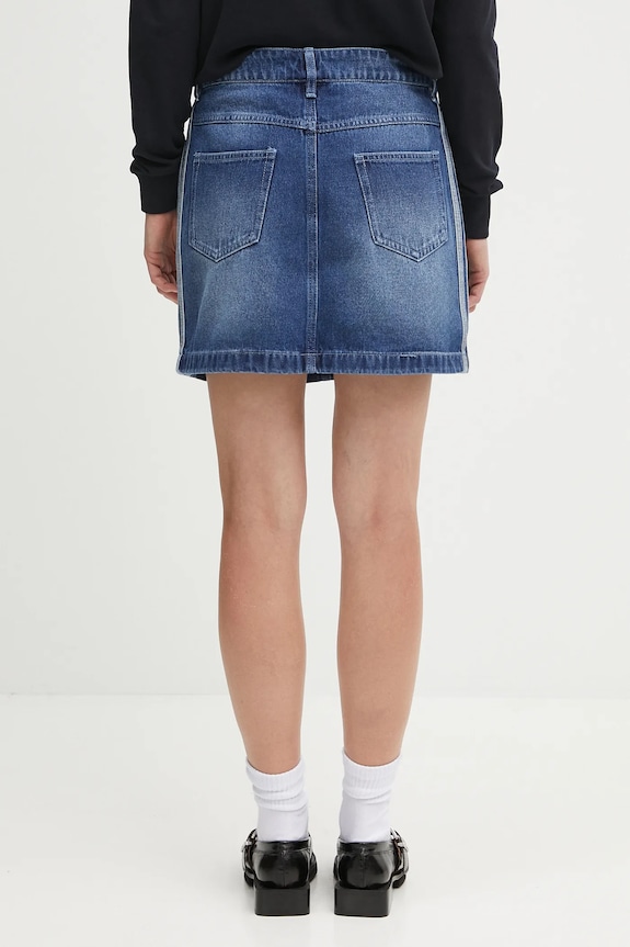 Clothing adidas Originals denim skirt Denim Mini Skt JW2649 blue
