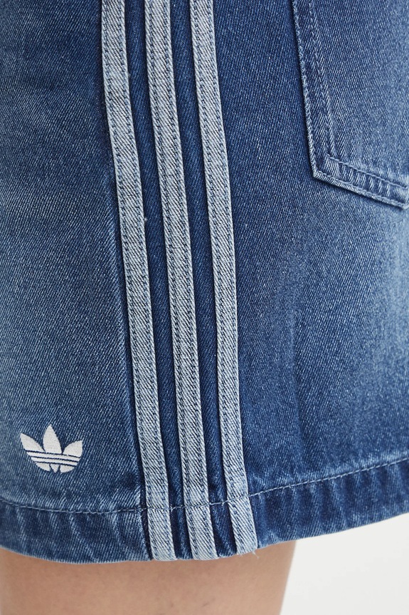 adidas Originals denim skirt Denim Mini Skt blue JW2649