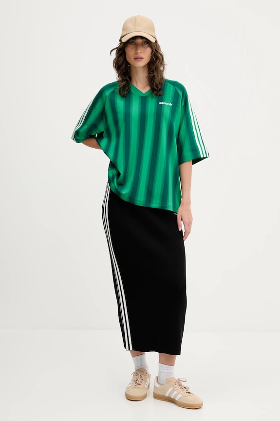 adidas Originals szoknya 3-Stripes JW2661 fekete AW25