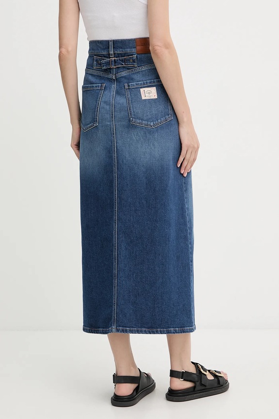 Oblečenie Rifľová sukňa Weekend Max Mara ZARELIA 2525106061600 tmavomodrá
