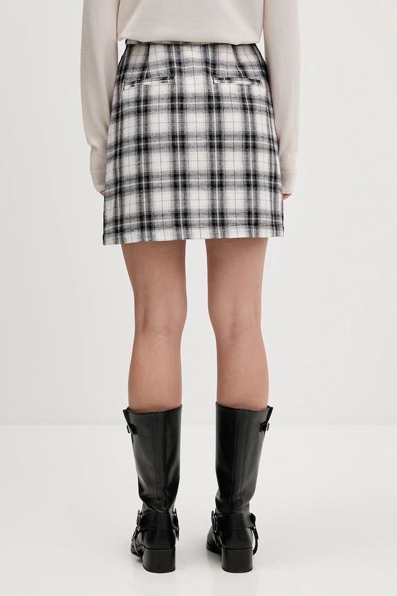 Odzież Tommy Jeans spódnica bawełniana DW0DW21461 czarny