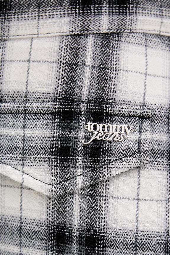 Tommy Jeans spódnica bawełniana DW0DW21461 czarny