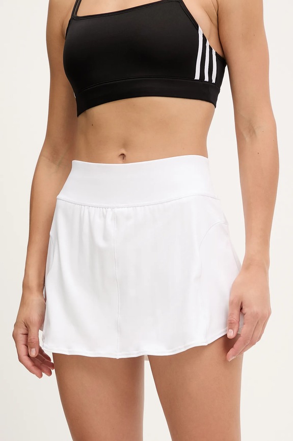 Športová sukňa adidas Performance Tennis pletenina biela JE7102