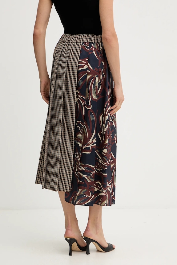 Oblečenie Sukňa s prímesou vlny Weekend Max Mara FANALE 2525106092600 tmavomodrá
