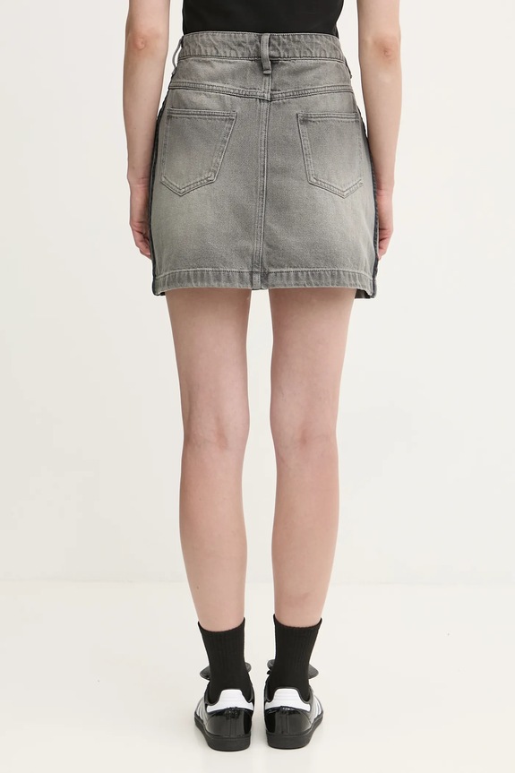 Oblečenie Rifľová sukňa adidas Originals Denim Mini Skt JW2657 sivá