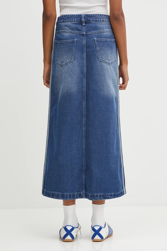 Clothing adidas Originals skirt Denim Long Skt JW2658 blue