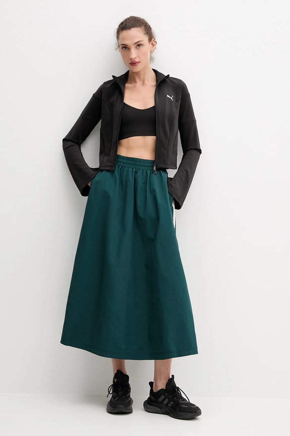 Puma skirt 633438 green AW25