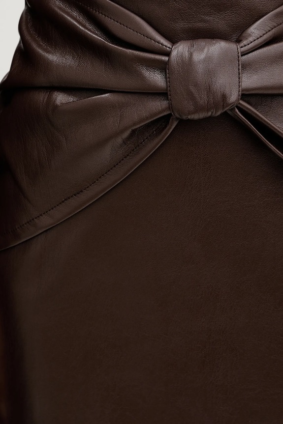 Φούστα Guess ALIENOR καφέ W5BD75.WGIK0