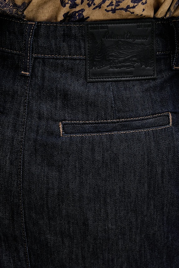 Sisley gonna di jeans blu navy 447ZL002U