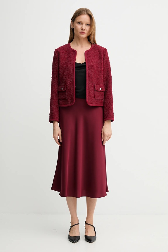 Joop! spódnica 30048660 bordowy AW25