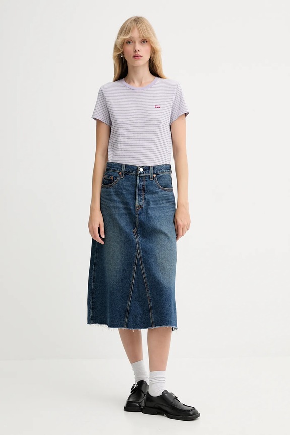 Levi's spódnica jeansowa A9316.0009 niebieski AW25