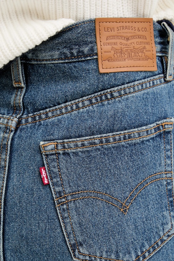 Τζιν φούστα Levi's μπλε 003RO