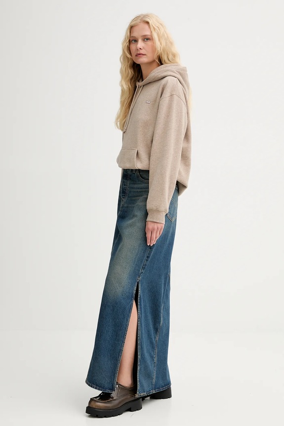 Levi's spódnica jeansowa granatowy A8727.0014