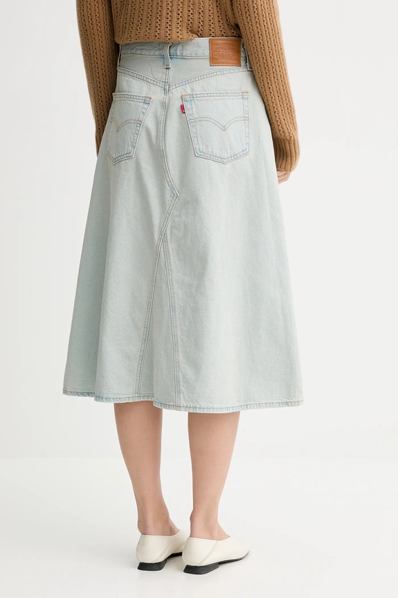 Oblečenie Rifľová sukňa Levi's A9316.0011 modrá