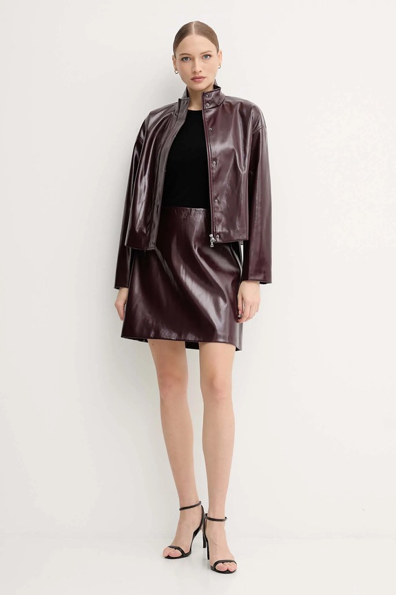 Marc Aurel spódnica 2326.2021.93454 bordowy AW25