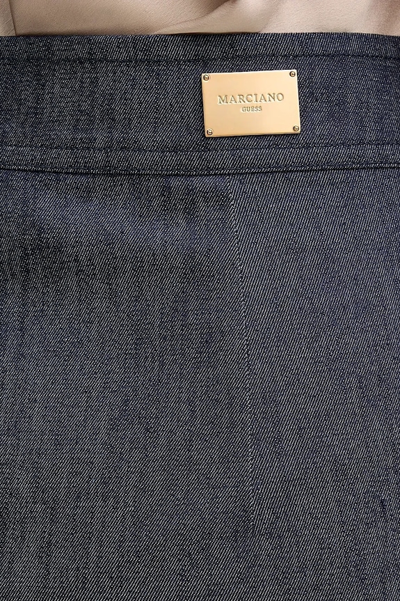 Rifľová sukňa Marciano by Guess tmavomodrá 5YPD40.7457A