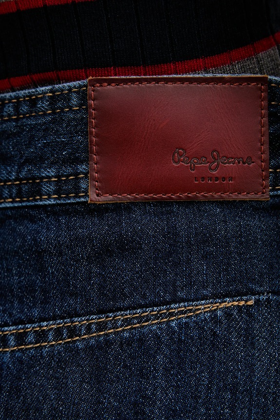 Pepe Jeans fustă jeans albastru PL9011869