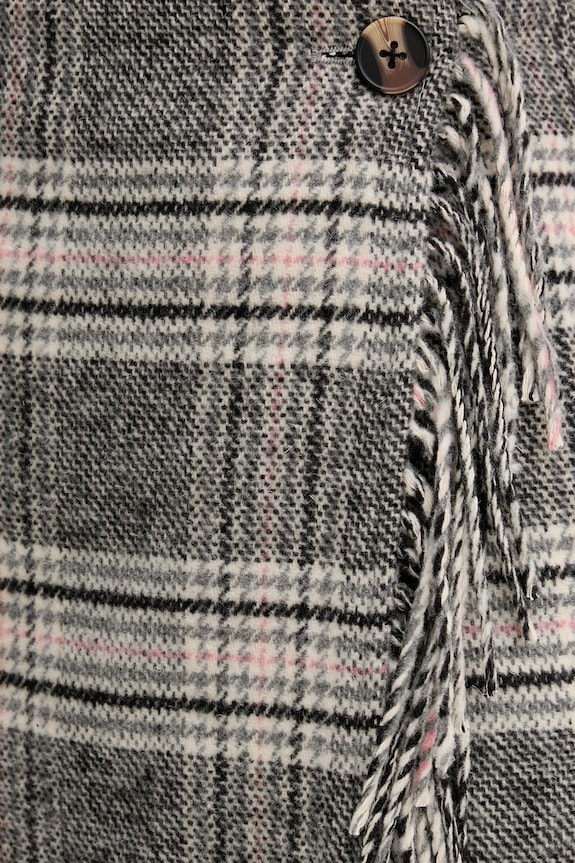 Φούστα από μείγμα μαλλιού Pepe Jeans γκρί PL9011872