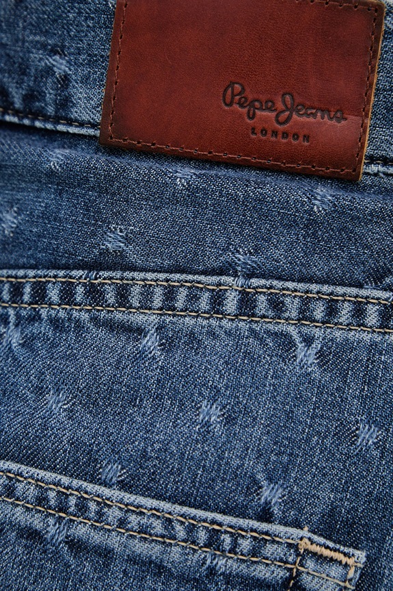 Pepe Jeans spódnica jeansowa niebieski PL90112444F0