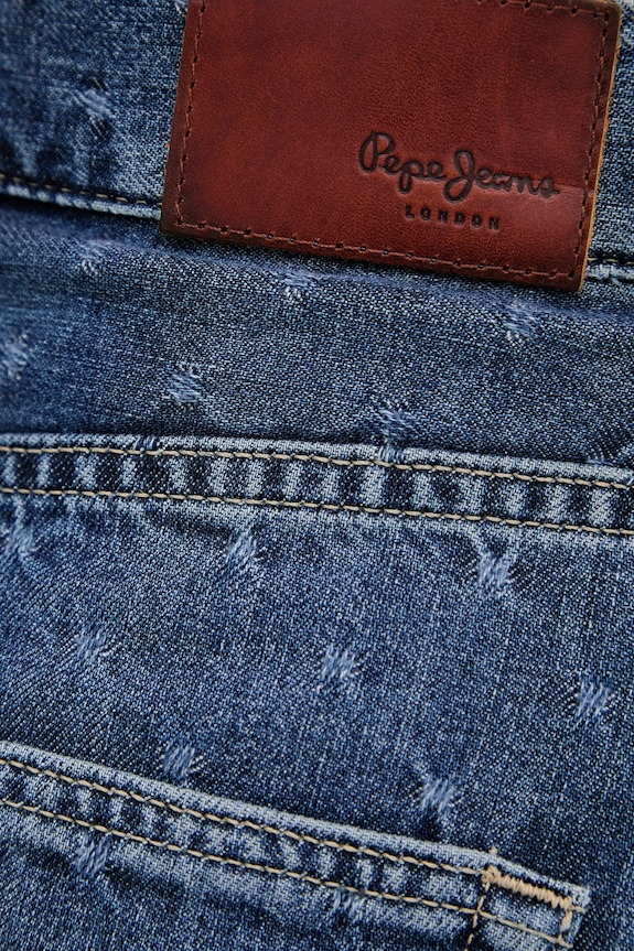Pepe Jeans spódnica jeansowa niebieski PL90112444F0