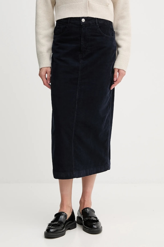 Sukňa Pepe Jeans bavlna tmavomodrá PL9011885