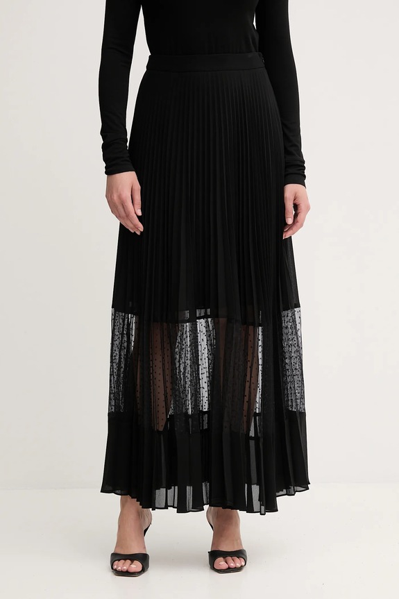 Sukňa Twinset látka čierna 252TP2642