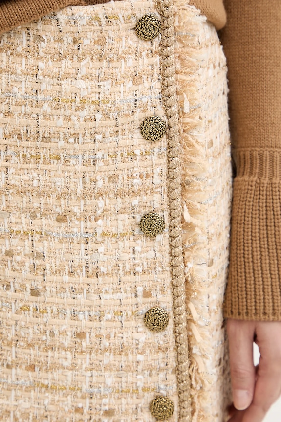 Sukňa Luisa Spagnoli béžová 542721