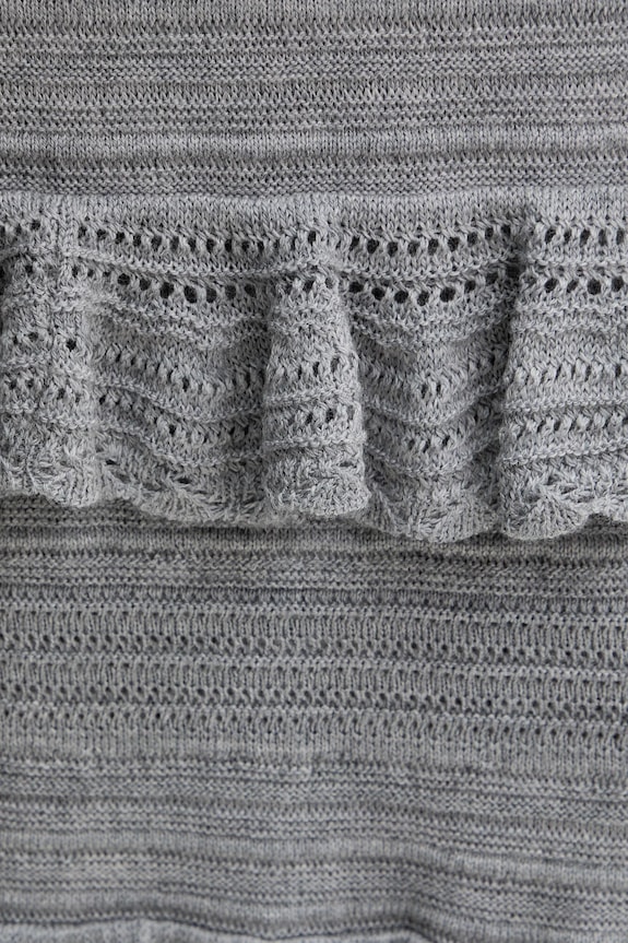 Vunena suknja Luisa Spagnoli siva 100223