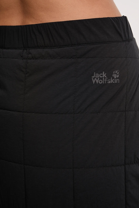 Športová sukňa Jack Wolfskin WINTERDUNE čierna A65083